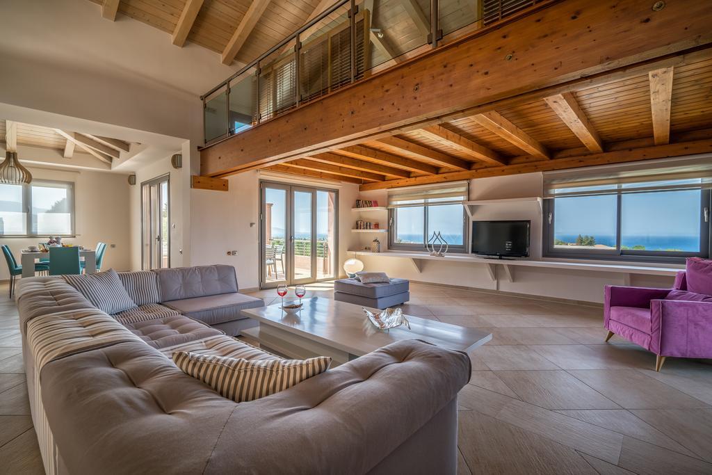 Villa Merovigli - Sea Views & Private Pool, Ideal For Large Groups, By Zantewize トラガキオン エクステリア 写真